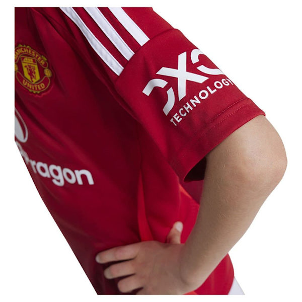 Adidas Manchester United 24/25 Junior-koti Lyhythihainen T-paita  9-10 Years