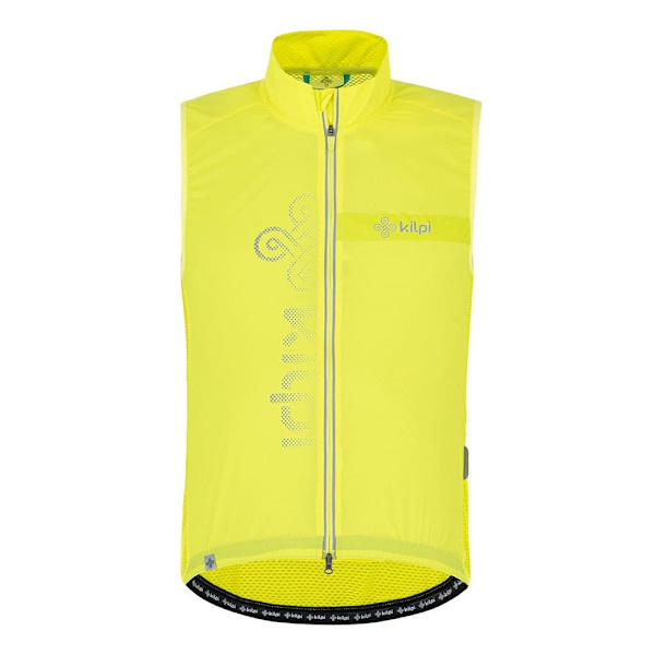 Kilpi Gilet Flow Gul S Man