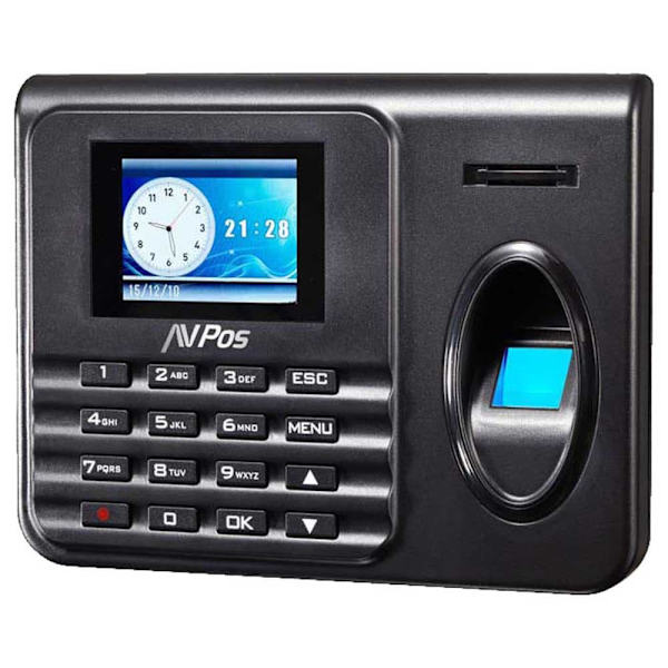 Avpos Fingerprint Biometric Terminal Avp-cpb80 Svart