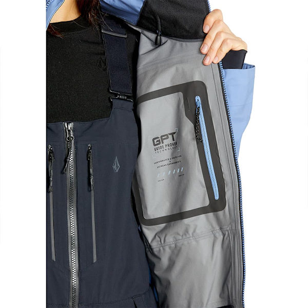 Volcom Vs 3l Stretch Gore Jacka Blå L Kvinna