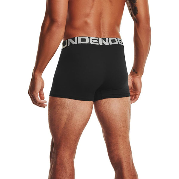 Under Armour Joukko 3 Charged Cotton Boxerjock Shortsit Charged Cotton Boxerjock Musta S Mies