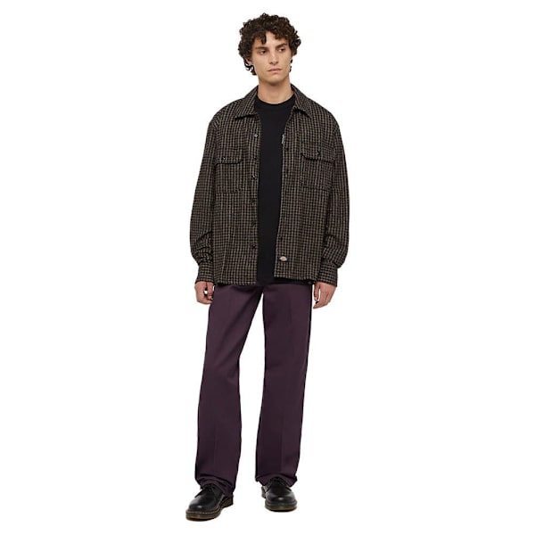 Dickies Frenchtown Skjorte Brun,Sort M Mand