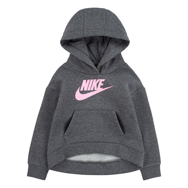 Nike Kids Sweatshirt Club Fleece High Low Grå 5-6 Years