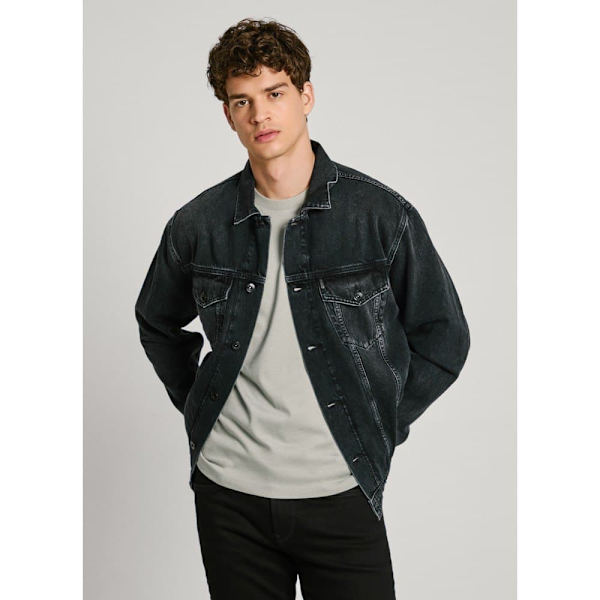 Pepe Jeans Relaxed Denimjakke Blå L Mand