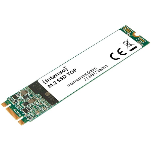 Intenso Harddisk M.2 Ssd Top Sata 3 1tb Hvid