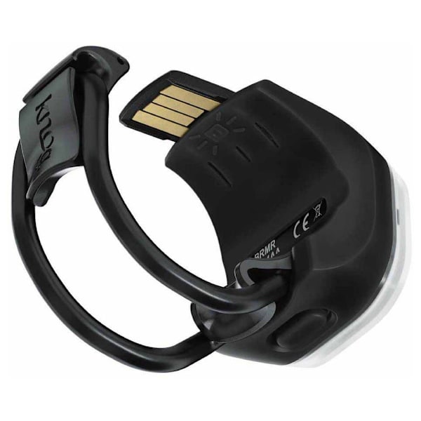 Knog Front Lys Blinder Mini Square Sort 50 Lumens