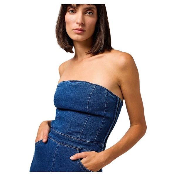 Wrangler Romper Corset Blå L Kvinna