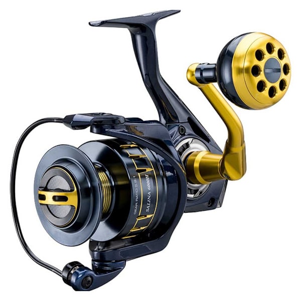 Okuma Roterende Reel Salina High Speed Søvfarvet 4000H