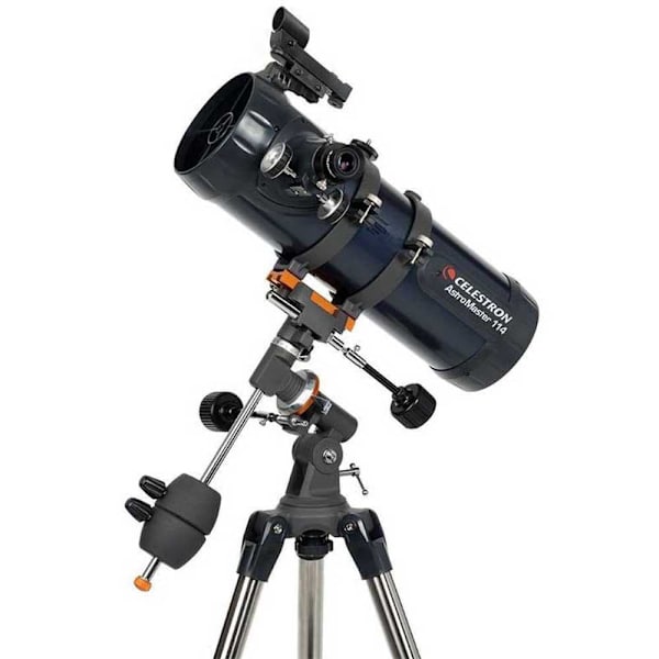 Celestron Teleskooppi Astromaster 114 Eq Hopeinen