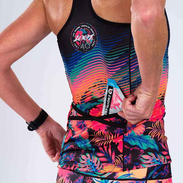 Zoot Ärmlös Trisuit Ltd Tri Racerback Flerfärgad XS Kvinna