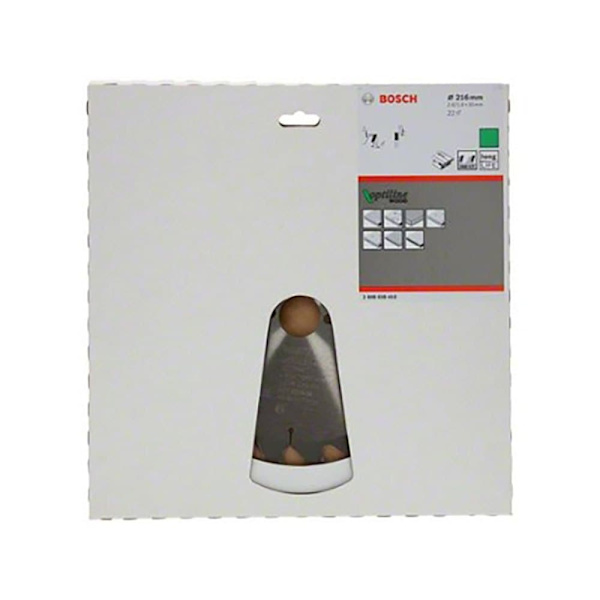 Bosch Professional Puinen Pyöreä Levy Optiline 216x30x2.6/1.6x22t Hopeinen
