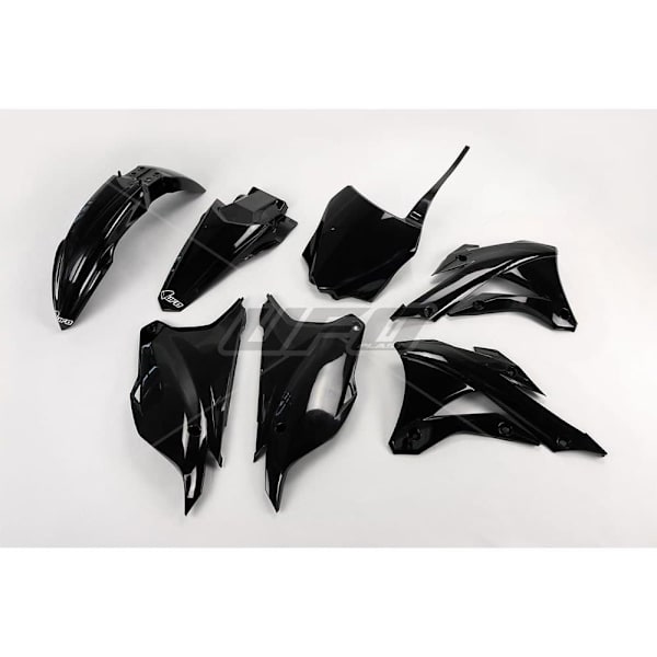 Ufo Plastsæt Kawasaki Kx 85 I 17/14 17 Sort