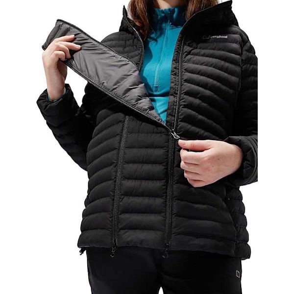Berghaus Nula Maternity 2in1 Jakke Sort 16 Kvinde
