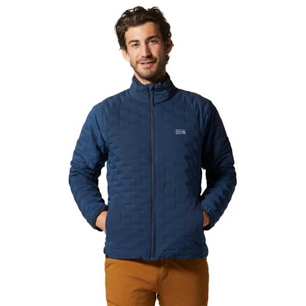 Mountain Hardwear Stretch 1986171 Dunjakke Blå XL Mand