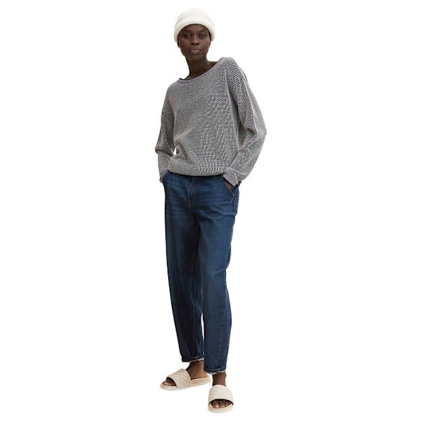 Tom Tailor Sweater 1033125 Hvid,Sort XS Kvinde