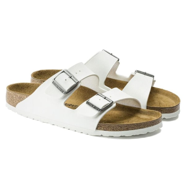 Birkenstock Arizona Briko-flor Sandaler Hvid EU 41 Mand