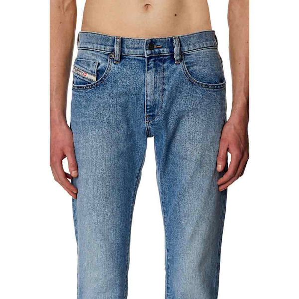 Diesel Jeans A03563-0claf 2019 Strukt Blå 32 / 34 Man