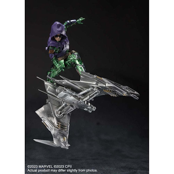 Bandai Tamashii Nations Figur S.h. Figuarts Green Goblin 15 Cm Marvel Grönt