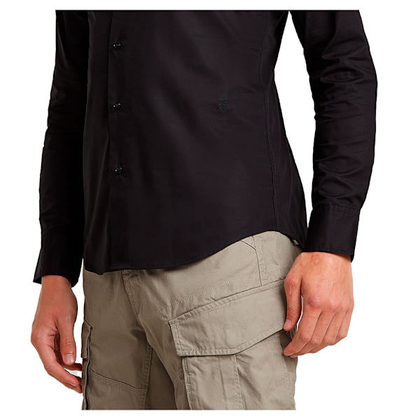 G-star D19088-2202 Skjorte Med Lange ærmer Sort 2XL Mand