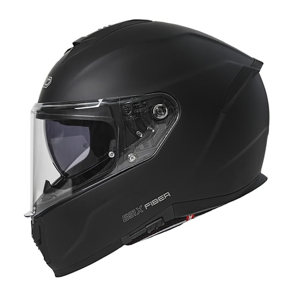 Gari G91x Fiber Click Fullface-hjelm Sort M