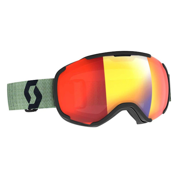Scott Skidglasögon Faze Ii Grönt Enhancer Red Chrome/CAT2