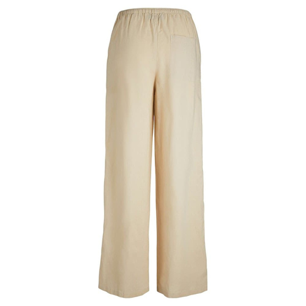 Jack & Jones Flora Linen Blend Jjxx Housut Beige M Nainen
