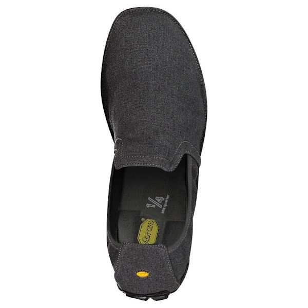 Vibram Fivefingers One Quarter Slipon Hemp Vandresko Grå EU 40 Mand