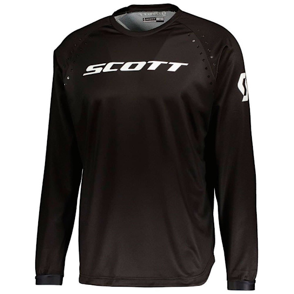 Scott Langærmet Trøje 350 Swap Evo Sort 2XL Mand