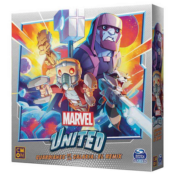 Asmodee Brädspel Marvel Guardianes De La Galaxia El Remix Flerfärgad