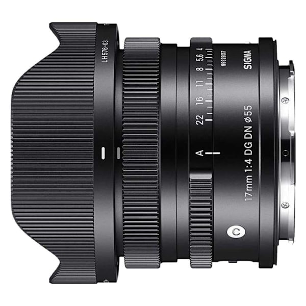 Sigma Linse 17 Mm F/4 Dg Dn Se Sort