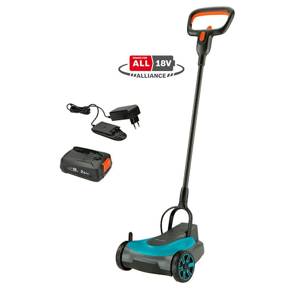 Gardena Elektrisk Gräsklippare Handymower 22/18v Batery
