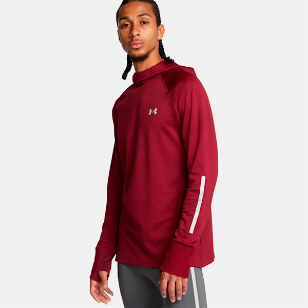 Under Armour Launch Elite Cw Balaclava Huvtröja Röd M Man