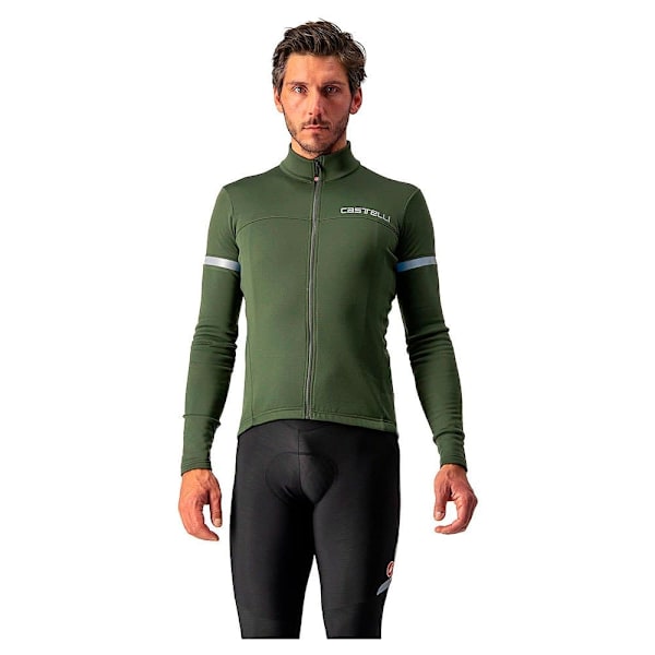 Castelli Långärmad Tröja Fondo 2 Fz Grönt L Man
