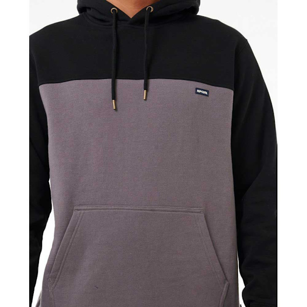 Rip Curl Surf Revival Hættetrøje Sort,Grå M Mand