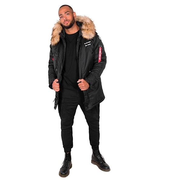 Alpha Industries Jacka N3b Airborne Svart 2XL Man