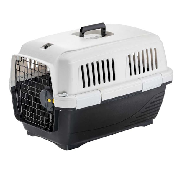 Ferplast Kæledyrsbærer Clipper 2 57x37x36 Cm Hvid,Sort 57x37x36 cm
