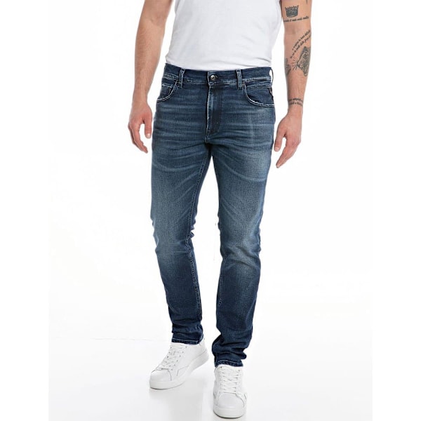 Replay Jeans M1021p.000.753 586 Blå 32 / 32 Man