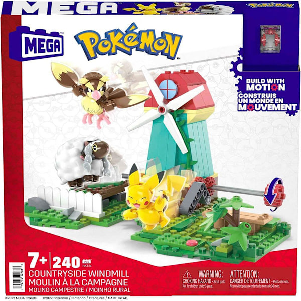 Mega Construx Vindens Stad Pokémon Grönt
