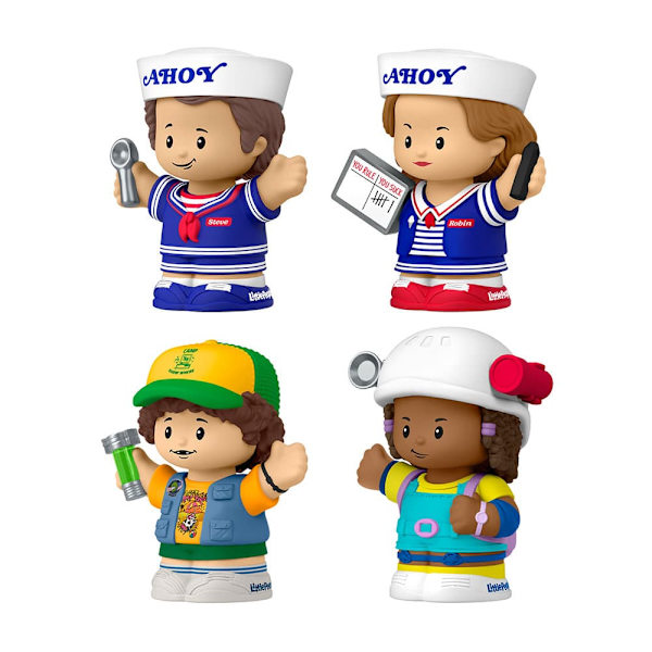 Fisher Price Samler Af Små Mennesker Stranger Things Scoops Ahoy