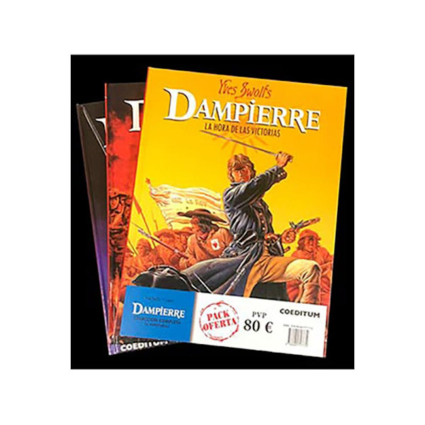 Continuara Comics Pack Dampierre Sarjakuva  Spanish