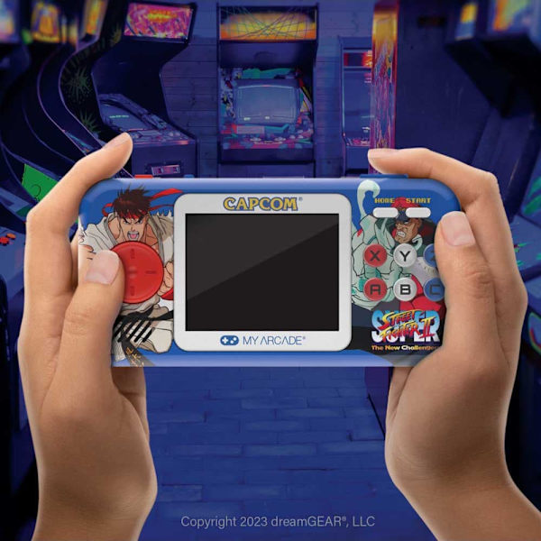 My Arcade Retro Konsol Pocket Player Street Fighter Ii