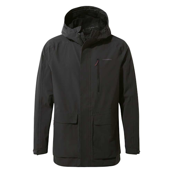 Craghoppers Jakke Lorton Sort 2XL Mand