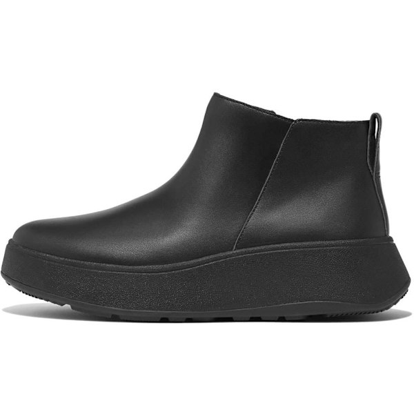 Fitflop StØvler F-mode Leather Flatform Zip Ankle Sort EU 40 Kvinde