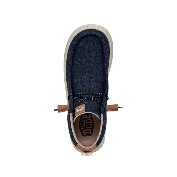 Hey Dude Sko Wendy Peak Hi Wool Blå EU 37 Kvinde