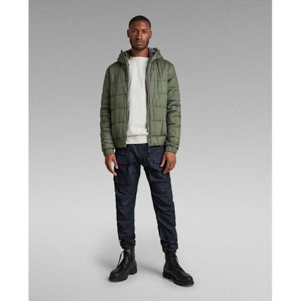 G-star Jacka Meefic Sqr Quilted Grönt S Man