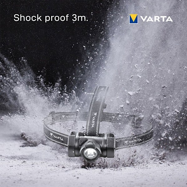 Varta Indestructible F20 Pro 6w Led Sort 350 Lumens