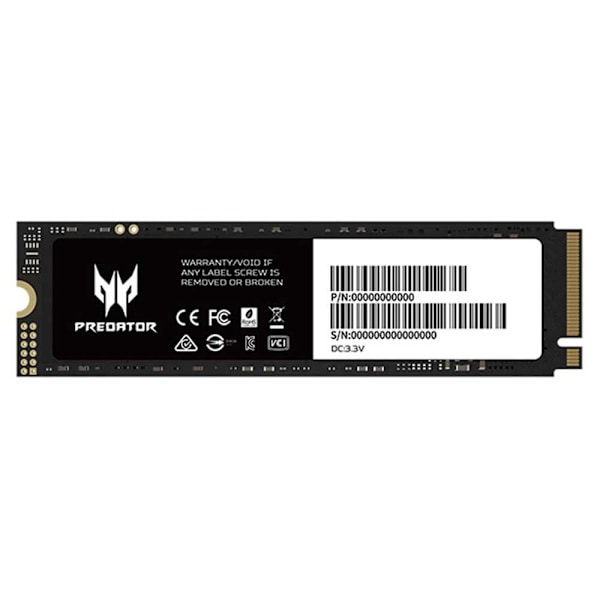 Acer Predator Hukommelse Ram Ssd Gm7 1tb M.2 Nvme Pcie Gen 4x4