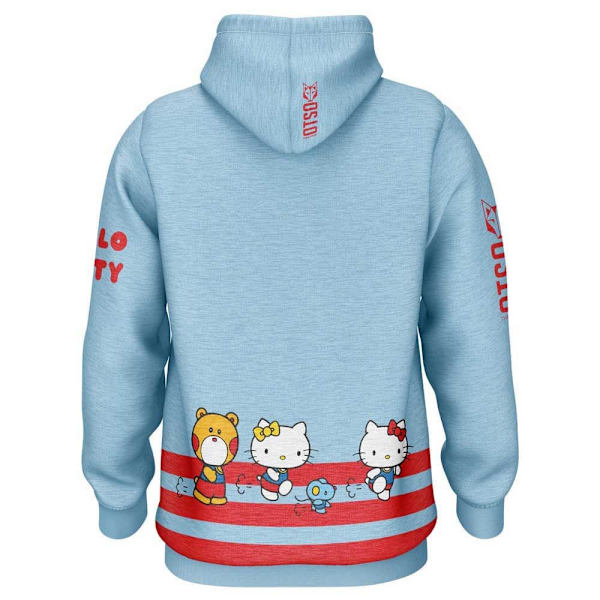 Otso Hello Kitty Stripes Huvtröja  XS Kvinna