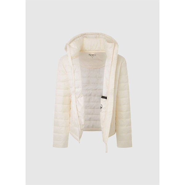 Pepe Jeans Jacka Sonnah Beige L Kvinna