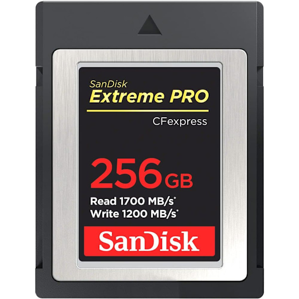 Sandisk Hukommelseskort Extreme Pro 256gb Sort